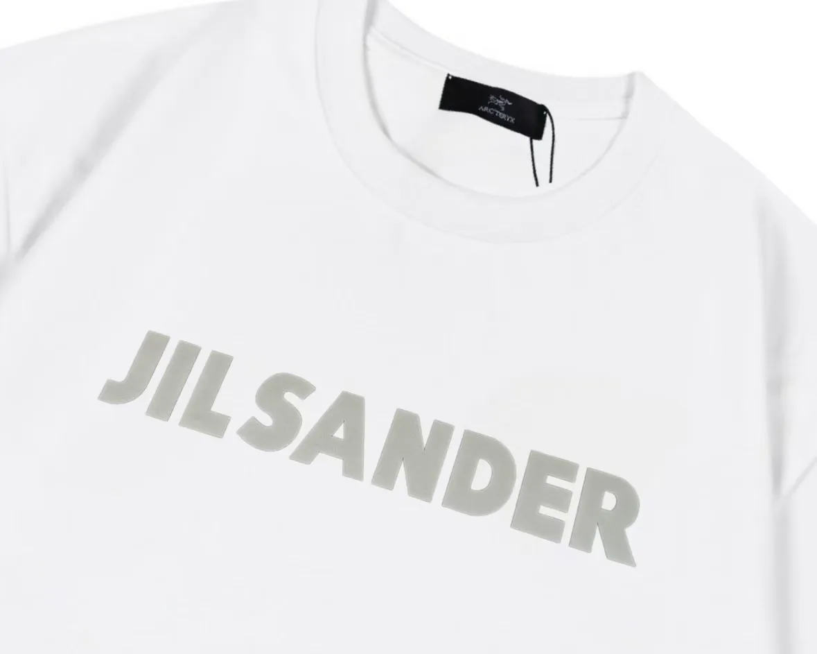 ARC TERYX JILSANDER 2025New Arrival 3M logo Same Style t 100％ 32 ：White Size：XS-L